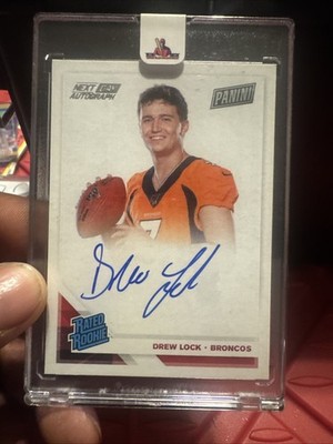 2019 Panini RPS Next Day Drew Lock Denver Broncos #RPS-DL Auto Rookie