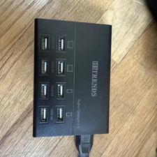 Hitrends USB Charger 8 Ports, 50w/10a Multi-Port Charging Station