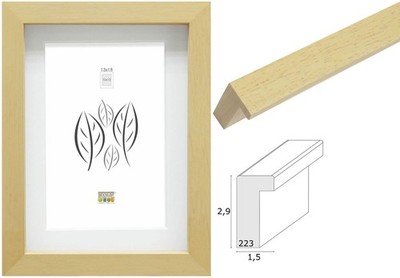 Deknudt 3D Objektrahmen S223H1P1 natur 