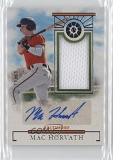 2024 Boys of Summer Prospect Material Signatures 22/99 Mac Horvath Auto 9on