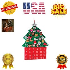 Christmas Tree Fabric Advent Calendar Countdown to Christmas