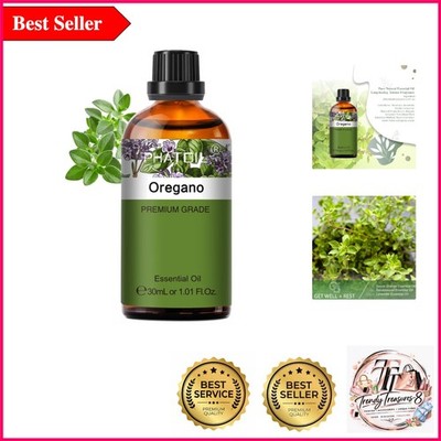 Pure Oregano Essential Oil - 30ml for Aromatherapy, DIY Soaps, Candles & More