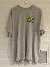 Gildan Rampage Pulling Team Tractor Pulling John Deere T Shirt Mens Size XL Gray