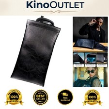 Chic Faux Leather Sunglasses Case - Luxury Eyeglass Pouch for Stylish Life