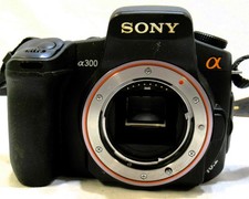 Sony Alpha A300 10.2MP Digital SLR Camera Body Only DSLR A Mount PARTS/REPAIR
