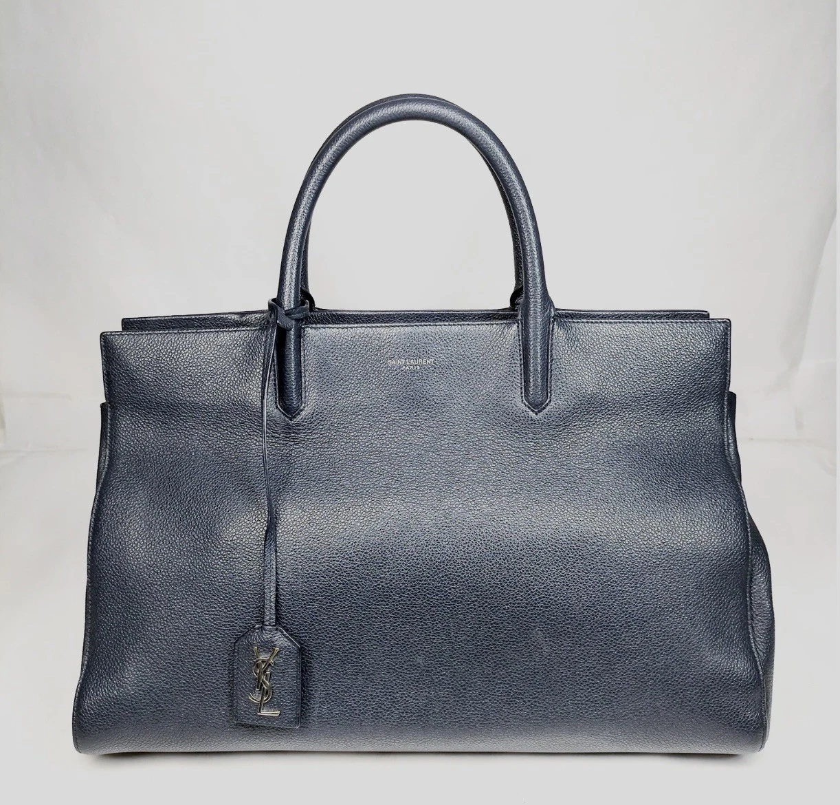 Saint Laurent — Saint Laurent Rive Gauche Cabas Medium Black Bag
