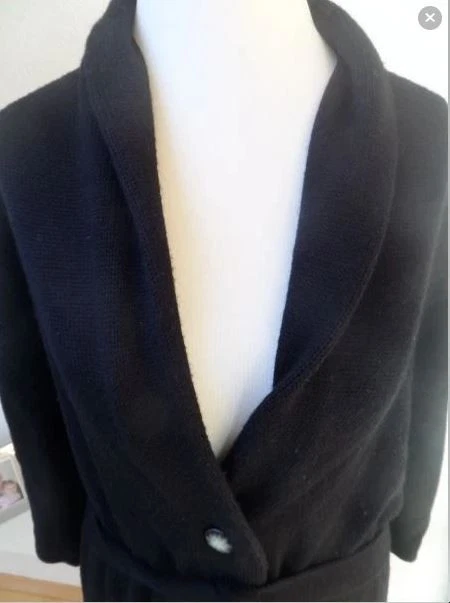 Schwarze Strickjacke von Hoss Intropia, Gr. S - Bild 4 von 4
