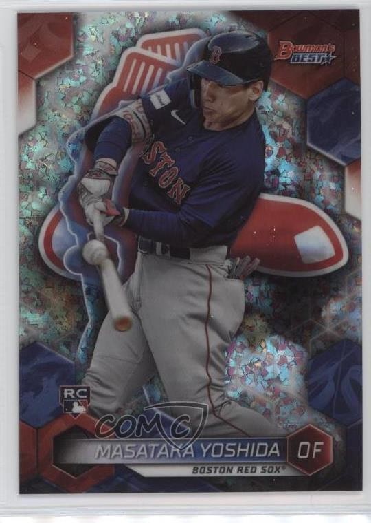 2023 Bowman's Best Mini-Diamond Refractor /299 Masataka Yoshida #40 Rookie RC