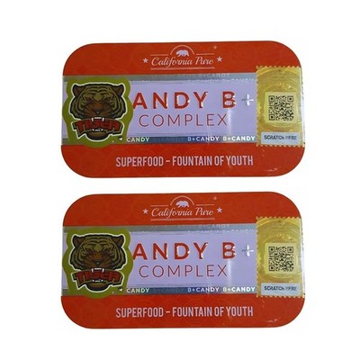 2x Candy B+ Vitamin Complex Tiger for Male Performance 100% Genuine Free Ship