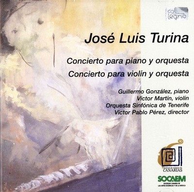 José Luis TURINA Piano and Violin Concertos (CD, 2004, Col Legno)  NEW