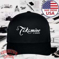 Cappello da baseball nero Takamine serie G