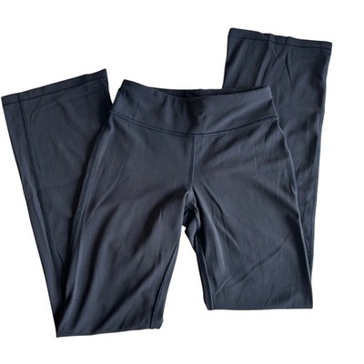 Athleta Girl High Rise Chit Chat Flare Pant Black M 8-10 986583