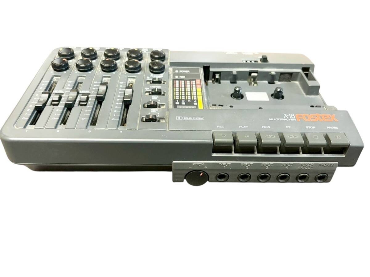 Fostex X-18 Multitracker 4 Track Cassette Tape Recorder 2 Head