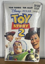 Toy Story 2 Walt Disney Pixar Rated G W/ Bonuses 2000 VHS Tape FACTORY SEALED