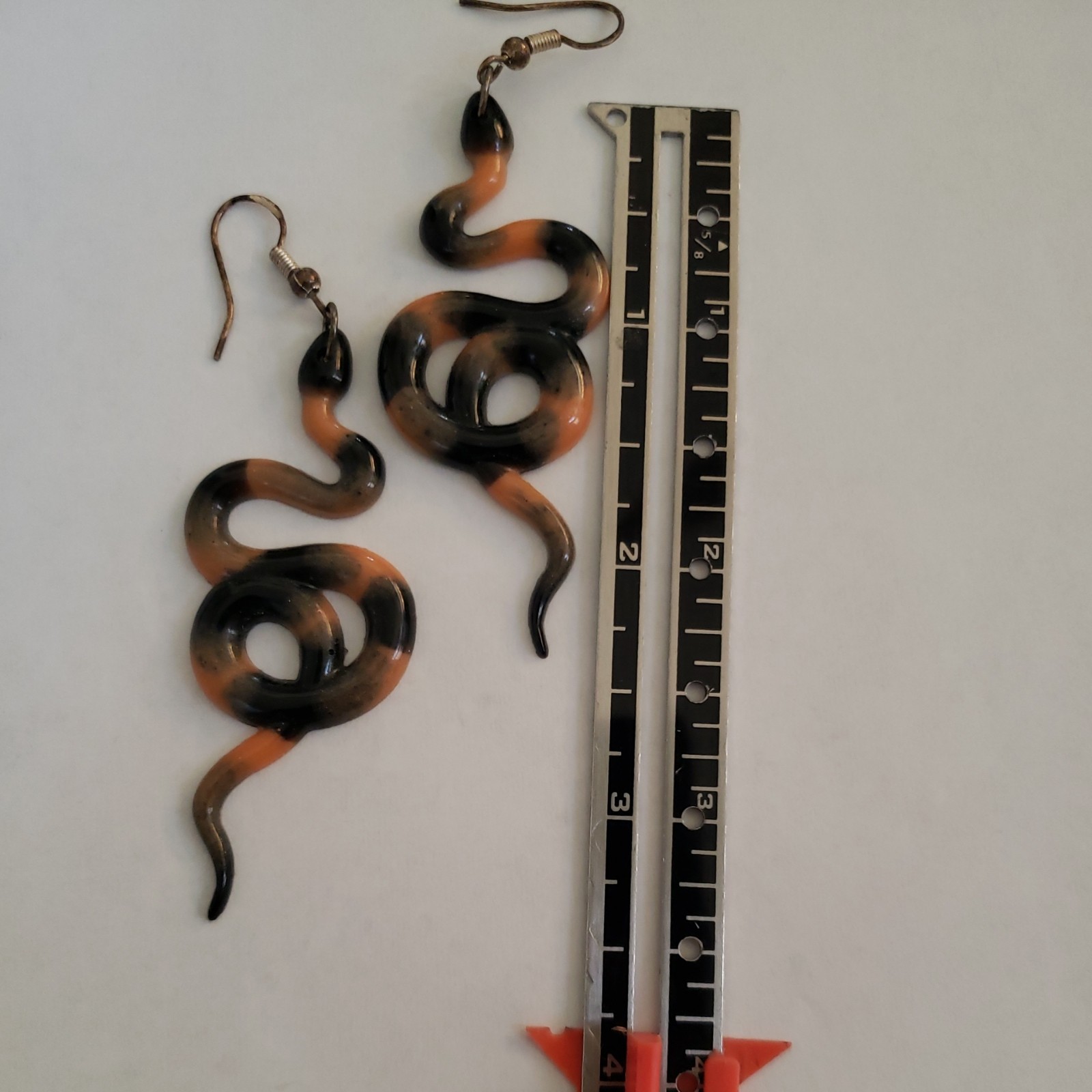 Artisan Statement Original 1990's Snake dangle Ea… - image 6