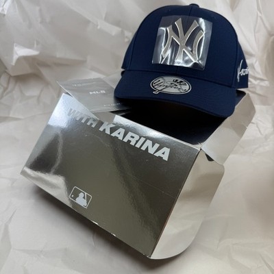 MLB Karina New York Yankees Navy Exclusive Ball Cap + Photo Card
