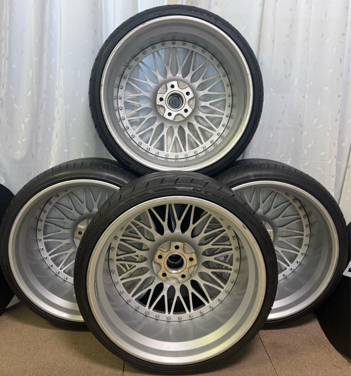 JDM BBS Super RS ​​20-inch wheels and tires: RS557 20x8.5J+38