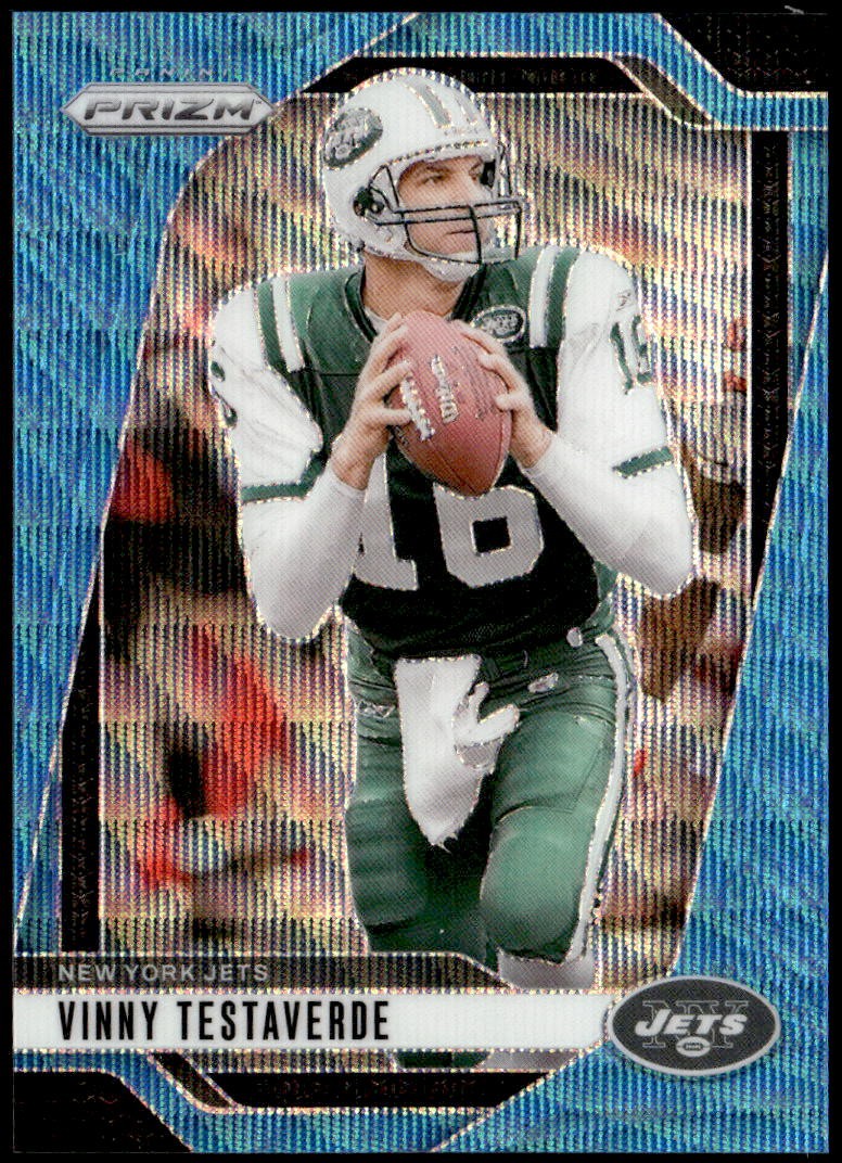 2024 Panini Prizm #229 Vinny Testaverde Blue Wave #/230