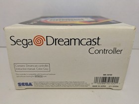 Gray Controller (Sega Dreamcast) Wave 1 NEW Complete In Box OEM Official