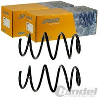 2X Spidan Fahrwerksfedern Vorne Passend FÜR Hyundai I40 Links+Rechts
