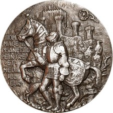 France, Medal, Peinture, Homage to Pisanello, Arts & Culture, 1969
