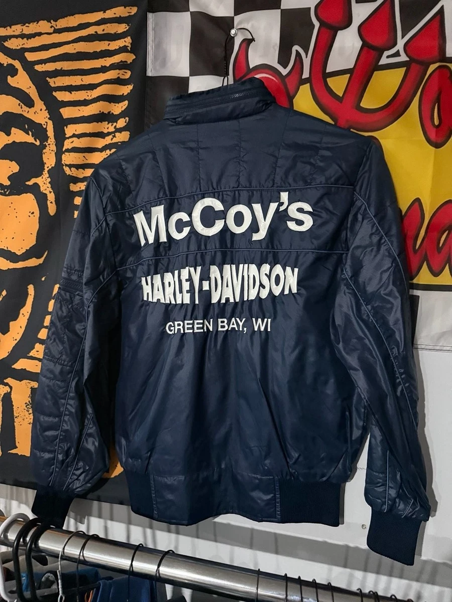 harley davidson bomber jacket products for sale | eBay