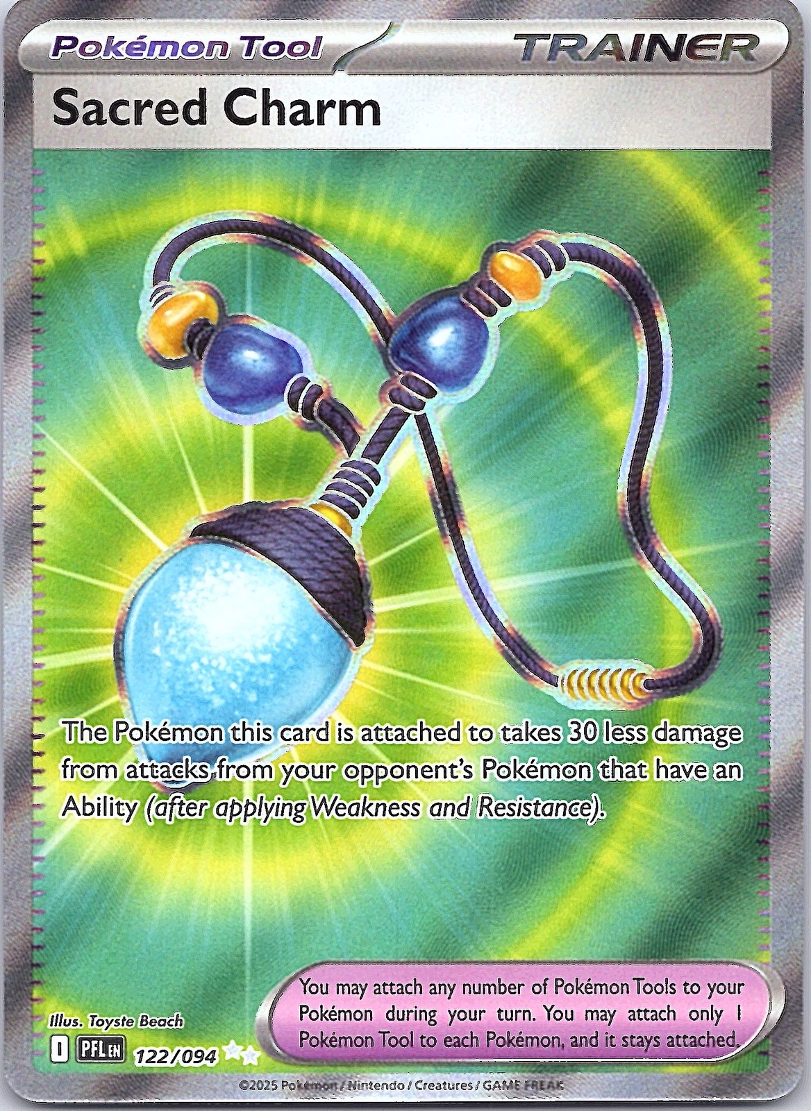 Sacred Charm Ultra Rare ME02: Phantasmal Flames 122/094 NM