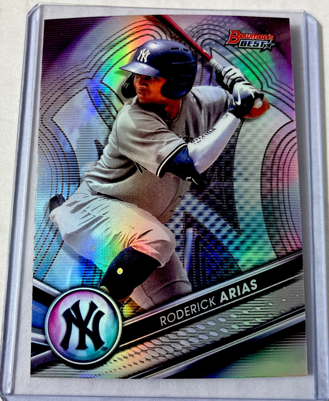 2022 Bowman's Best - Top Prospects Roderick Arias #TP-13 Refractor (RC)