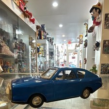 Vintage Tin MF234 Blue Toy Car Made in China for Ages 12-16  17 Years