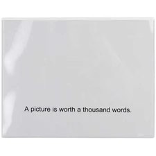 Magnetic Doc Holder, 8-1/2 Wx11 Hx1/32 In,  10E819