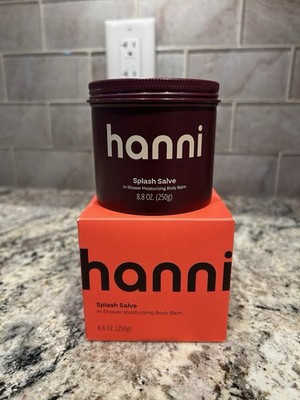 hanni Splash Salve In-Shower Moisturizing Body Balm Vegan 8.8 oz