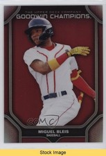 2024 Upper Deck Goodwin Champions Platinum Red Miguel Bleis #P52 READ 0y59