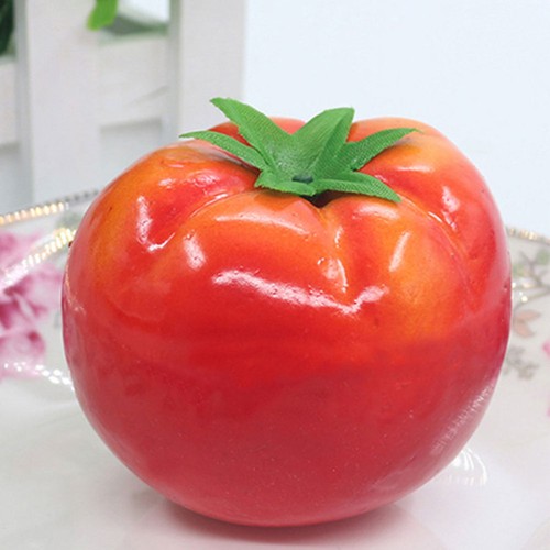 10 Pcs Finto Pomodoro Realistico Artificiale Prop Per Modellare Il - Imagen 12 de 12