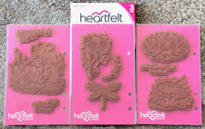 Heartfelt Creations Fiddle'n Frog Water Lily  Froggy Hangout  Flirting Frogs