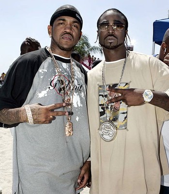 Lloyd Banks Young Buck of G Unit at Lloyd Banks Young Buck of G Un- Old Photo