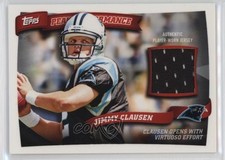 2010 Topps Peak Performance Relics Jimmy Clausen #PPR-JC 18at