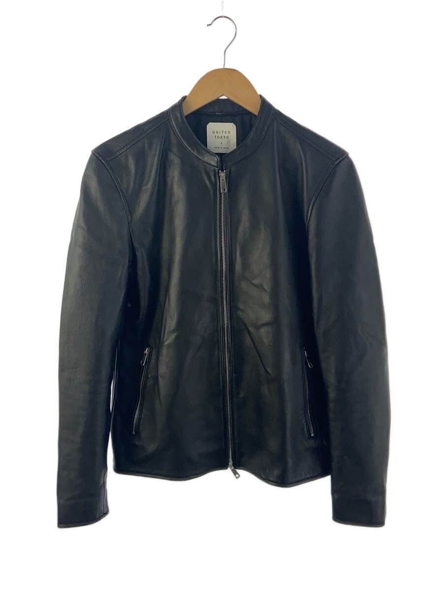 United Tokyo Single Riders Jacket/2/Leather/Blk/408352007 3567