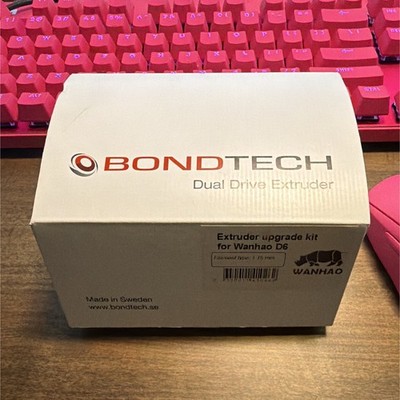 Bondtech BMG Dual Drive Extruder Upgrade Kit for Wanhao D6 1.75mm Black