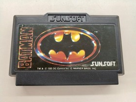 Famicom Software Batman Sunsoft