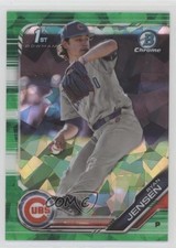 2019 Bowman Chrome Draft Sapphire Edition Green 15/50 Ryan Jensen #BDC-91 11pj