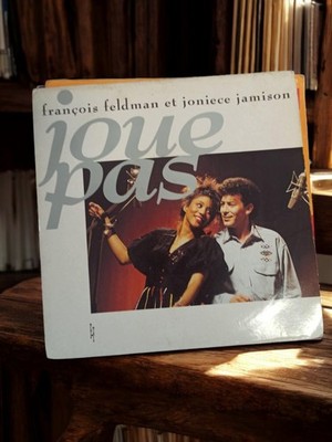 Vinyl 45 Touren Vintage François Feldman alte Schallplatte Sammlung Retro Lied 