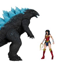 Mcfarlane Toys- Dc Multiverse Wonder Woman Vs. Godzilla Justice League Vs.
