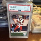 2000 PACIFIC TOM BRADY ROOKIE #403 PSA 8.5 New England Patriots RC