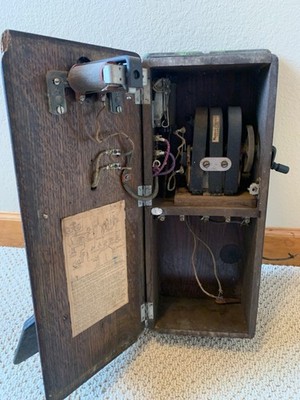 Vintage Antique Western Electric 329W Hand Crack Telephone | eBay