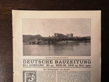 RK 1907 Bauzeitung 43 Ägypten Assuan Philae