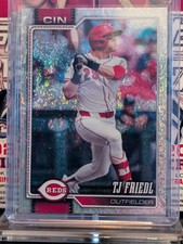Tj Friedl 2026 Topps Baseball Series 1 #338 Holo Foil Cincinnati Reds 