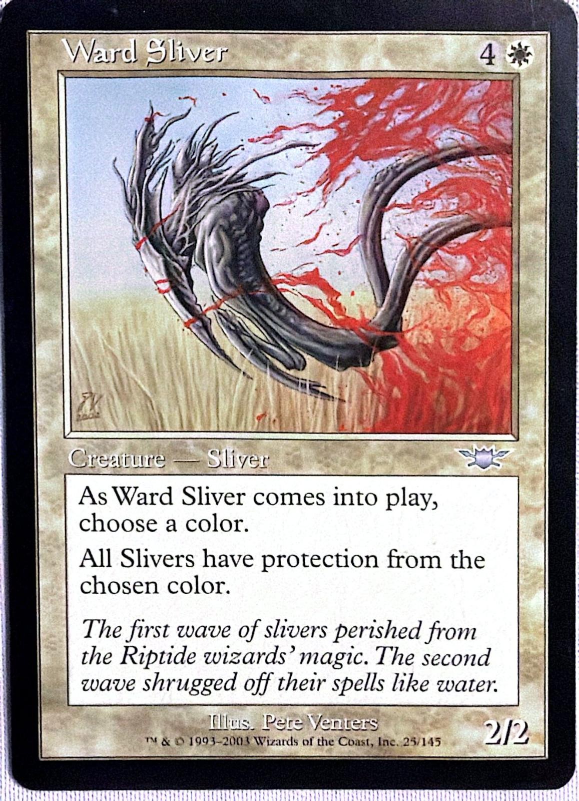 Ward Sliver Legions Uncommon Magic: The Gathering NM/M
