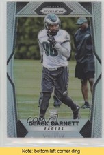 2017 Panini Prizm Rookies Silver Prizm Derek Barnett #292 READ 8i5