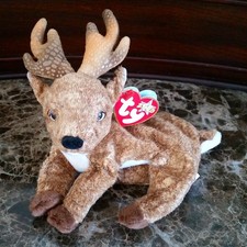 Roxie the Reindeer 2000 TY Beanie Babies Original Tags & P.E. Pellets Retired