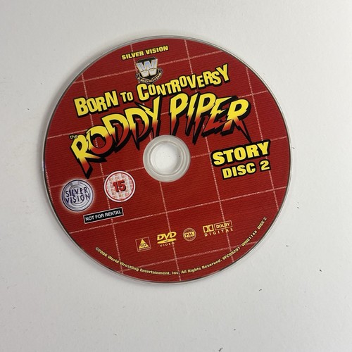 WWE Born To Controversy - The Roddy Piper Story (DVD, 2008) Wrestling Biography - Picture 10 of 11